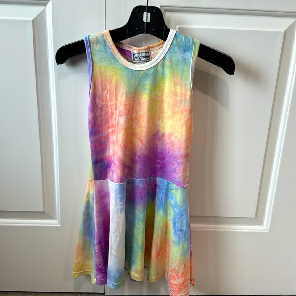 Like-new Dori Creations girls tie-dye dress